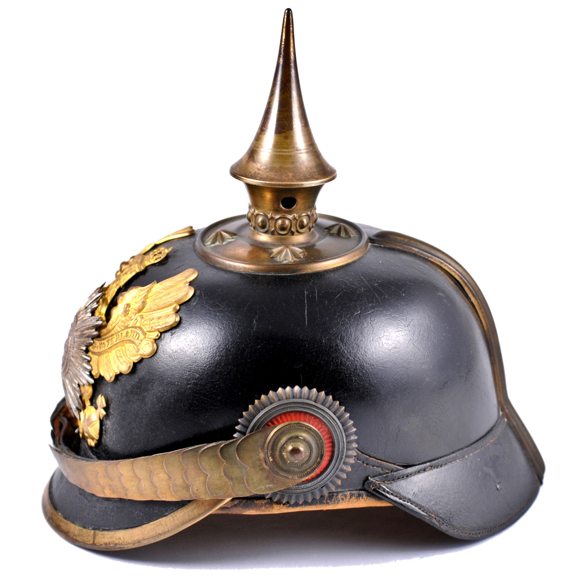 Deutscher Offizierhelm aus der Kaiserzeit 1870 - 1918