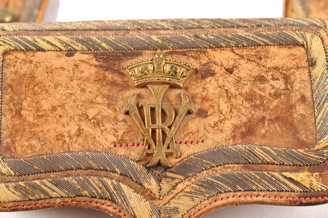 British Victorian Cartridge box with bandolier