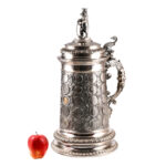 A large silver coin tankard from Berlin