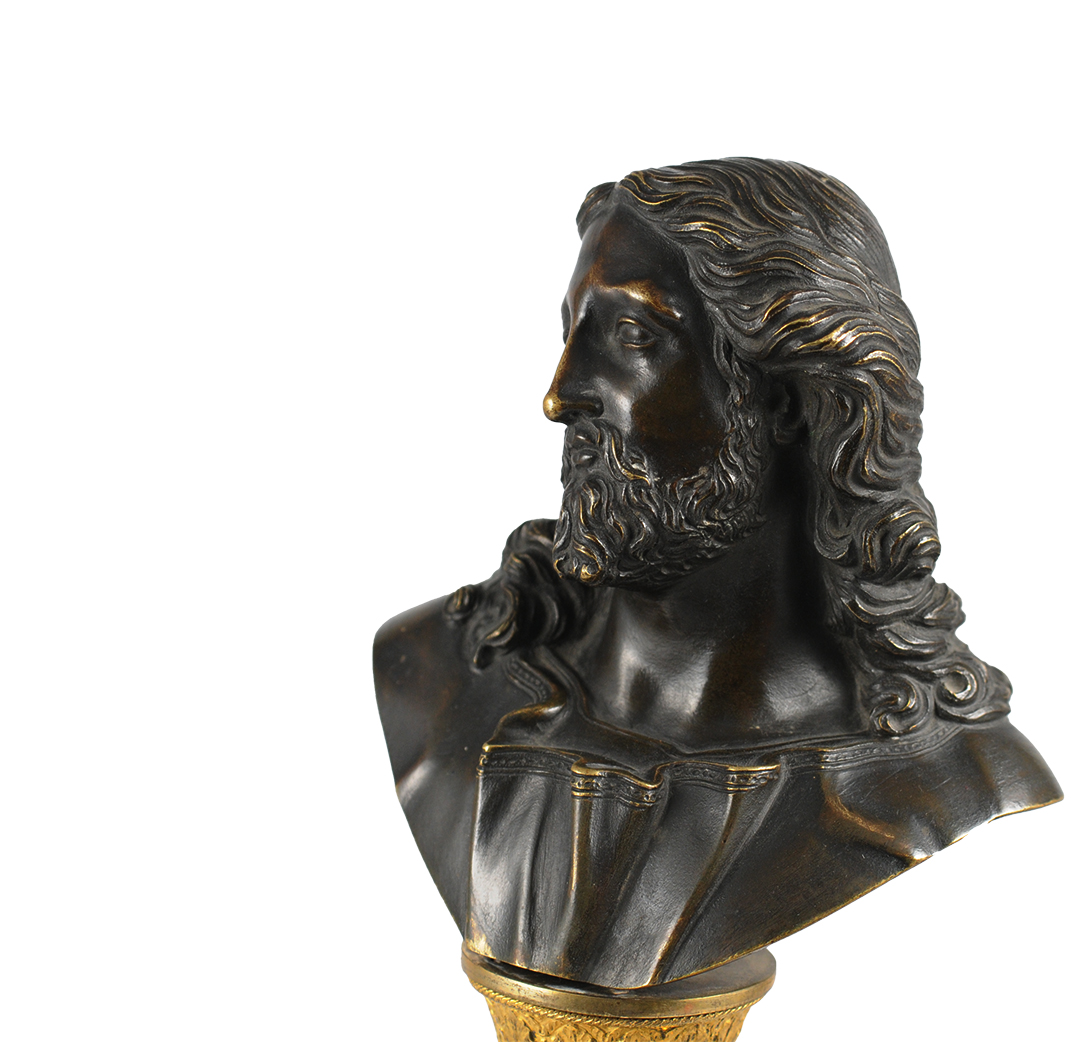 A christ bust