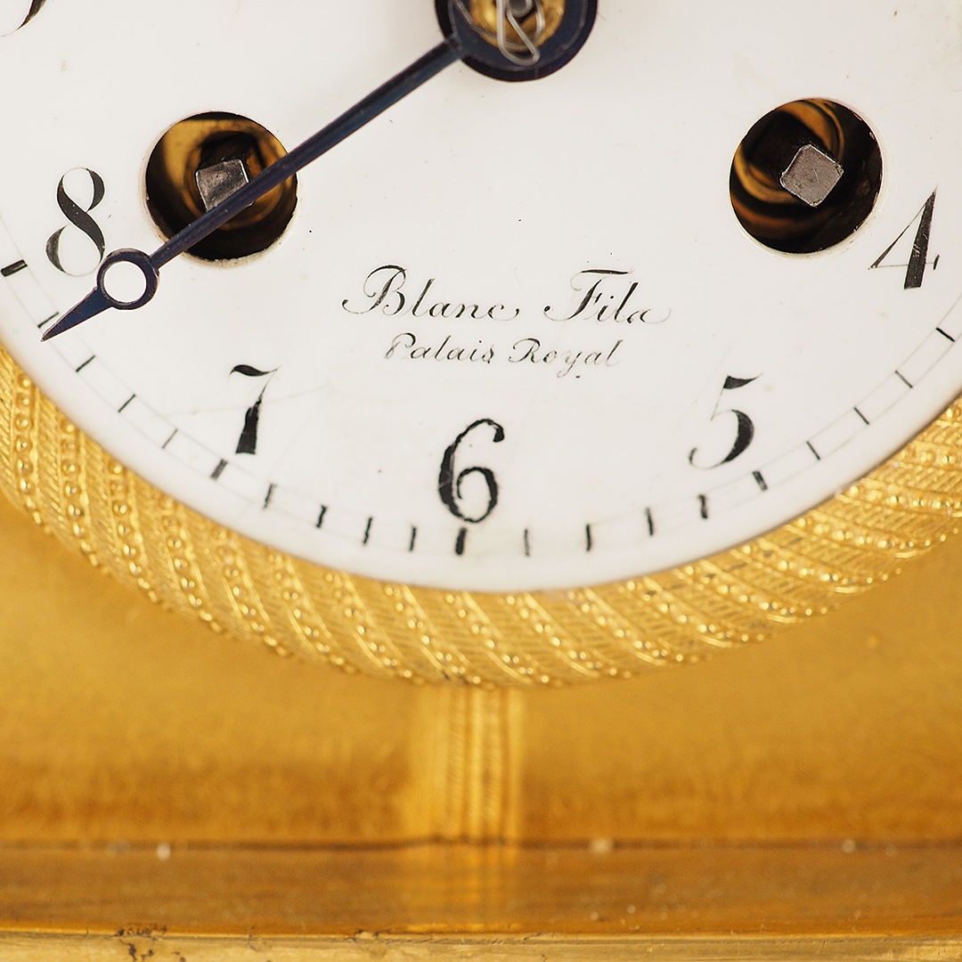 A French mantel clock by Blanc Fils/Palais Royal