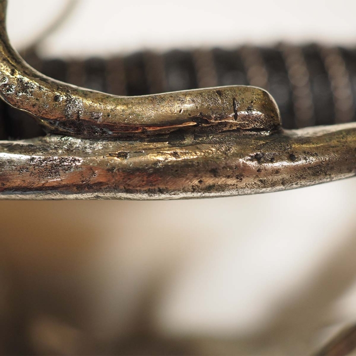 Foto eines schweren Degens vom preußischen Regiment Garde du Corps